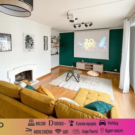 Cinema & Disney Avec Balcon & Parking En Hyper Centre Amiens Bagian luar foto